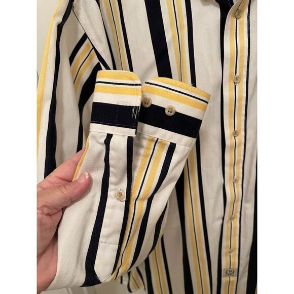 Hunt‎ Club Collection Wrinkle-Free Striped Cotton Shirt Men's sz XXL - Picture 7 of 11